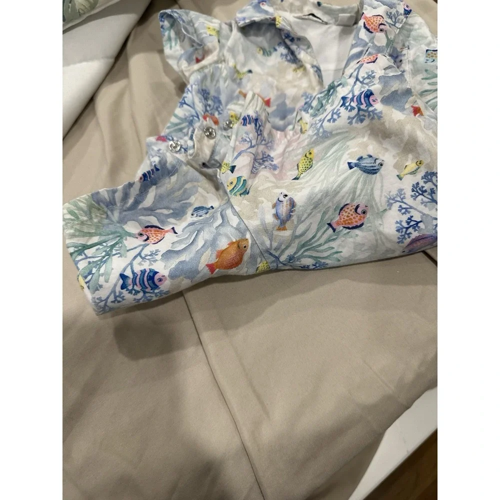 Janie And Jack Baby Boy Fish Outfit 3 To 6 Months
